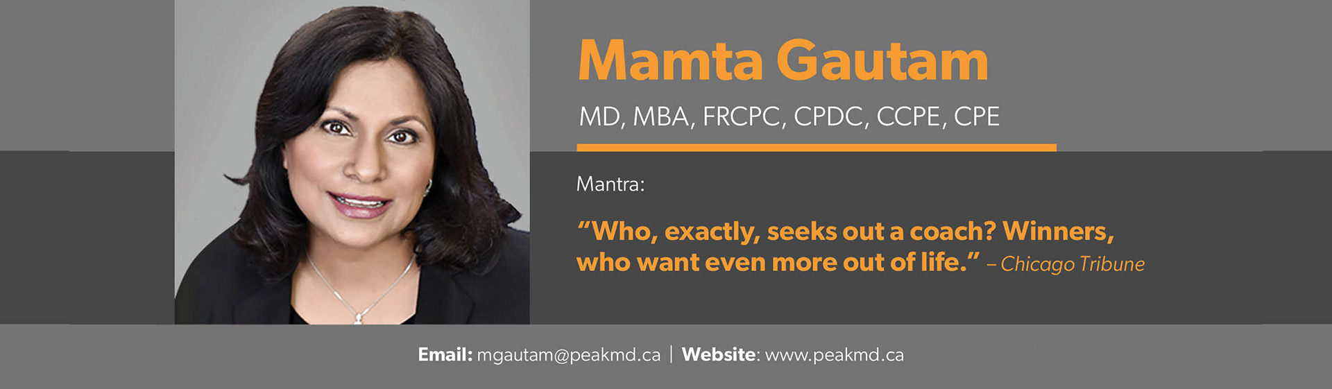 Web banner for Mamta
